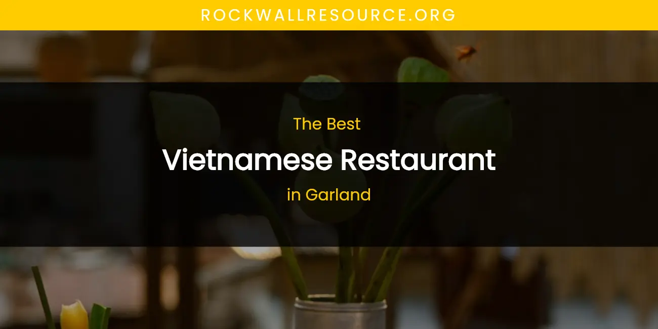 The Absolute Best Vietnamese Restaurant in Garland featured